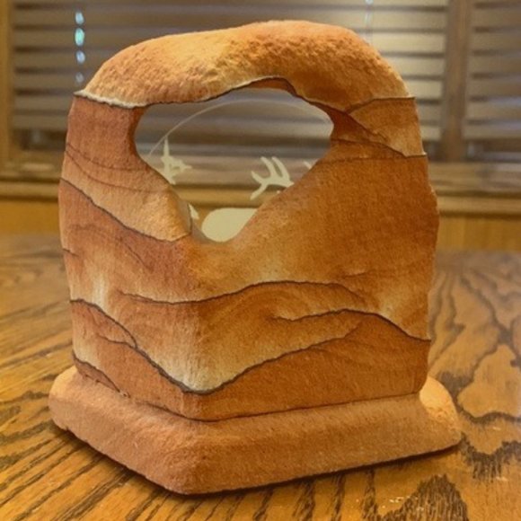 Elk Rock Candle Holder - Picture 3 of 8